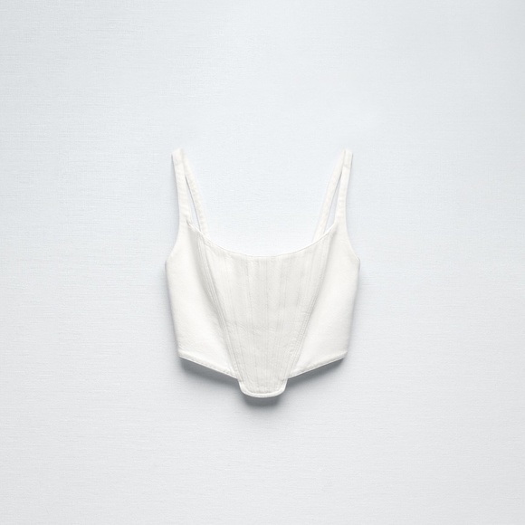 Zara Corset Top - White - Picture 11 of 14